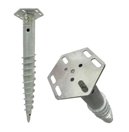 Prekės „Polius įsukamas 76x1500x3 mm HEX-120 mm M12 HDG“ paveikslėlis