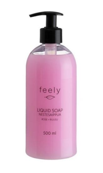 Prekės „Muilas skystas 500 ml rožių Feely“ paveikslėlis