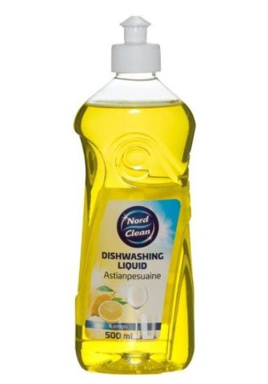 Prekės „Ploviklis indų 500 ml citrinų kvapo Nord Clean“ paveikslėlis
