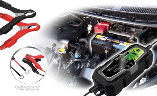 Prekės „Pakrovėjas akumuliatorių 6A PowerPulse S056598752 Stalco“ paveikslėlis