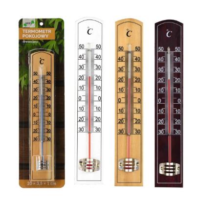 Prekės „Termometras vidaus medinis 3,5x20cm Garden Line“ paveikslėlis