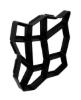 Prekės „Forma grindinio akmens 45x45x4,5cm Garden Line“ paveikslėlis