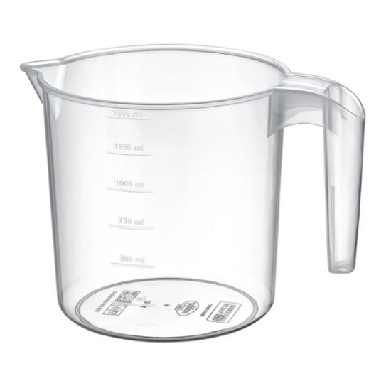 Prekės „Indas matavimui 1,5l plastikinis Hobby life“ paveikslėlis