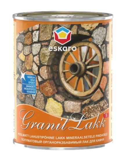 Prekės „Lakas Granit Lakk S 1 l, pusiau matinis tirpiklio pagrindo“ paveikslėlis