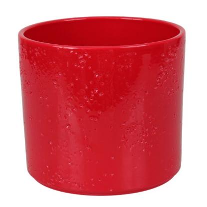 Prekės „Vazonas keraminis Pillar Lava 11cm raudonas Cermax“ paveikslėlis