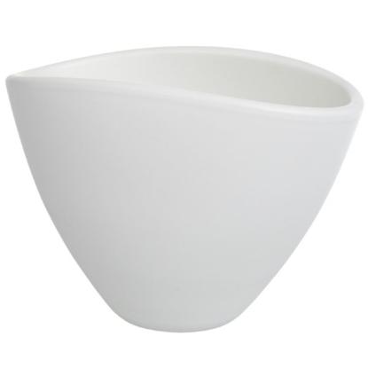 Prekės „Vazonas 20cm Oval 405 baltas Cermax“ paveikslėlis
