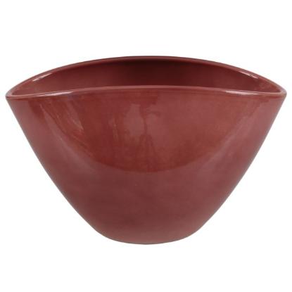 Prekės „Vazonas Merlot 20cm Oval 405 glazūra“ paveikslėlis