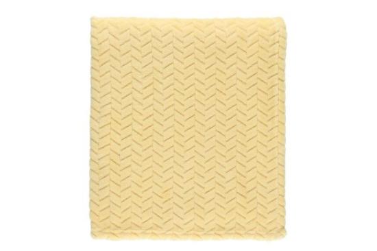 Prekės „Pledas 125x150cm geltonas Mila 4Living“ paveikslėlis