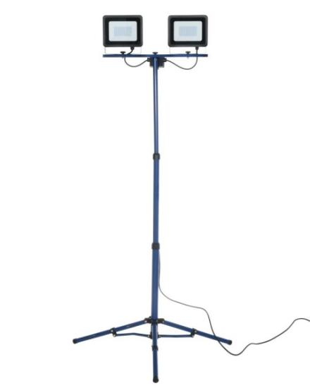 Prekės „Prožektorius LED 2x50W su stovu Tarmo“ paveikslėlis