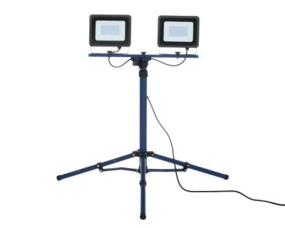 Prekės „Prožektorius LED 2x50W su stovu Tarmo“ paveikslėlis