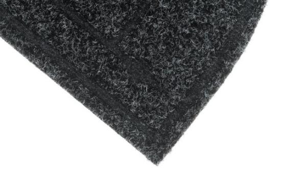 Prekės „Kilimėlis durų 50x80cm pilkas pusmėnulis 4Living“ paveikslėlis