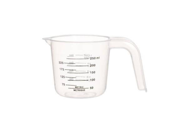 Prekės „Indas matavimui 250ml plastikinis Maku“ paveikslėlis