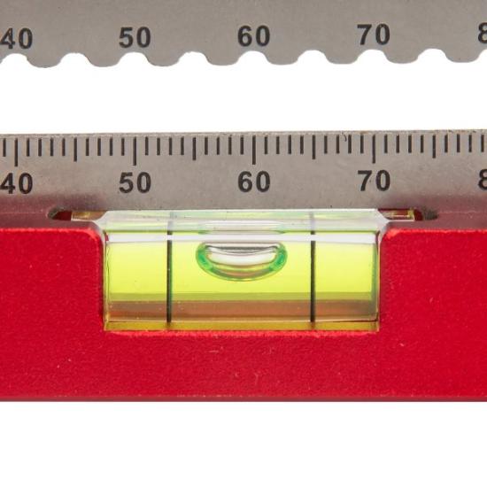 Prekės „Kampainis trikampis 115mm nerūd.pl su gulsčiuku Specialist+“ paveikslėlis