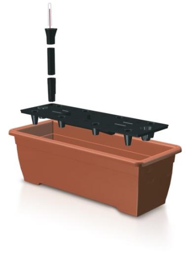 Prekės „Vazonas su drėkinimu 50cm terracotta ISBT5CAN Prosperplast“ paveikslėlis