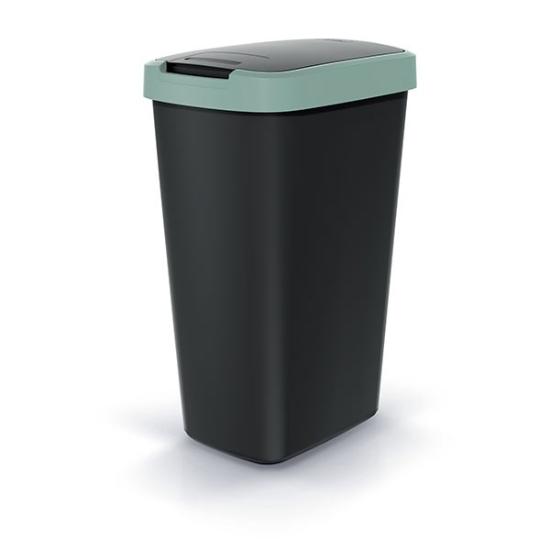 Prekės „Dėžė šiukšlių 45l žalia/juoda Compacta Q Keden“ paveikslėlis