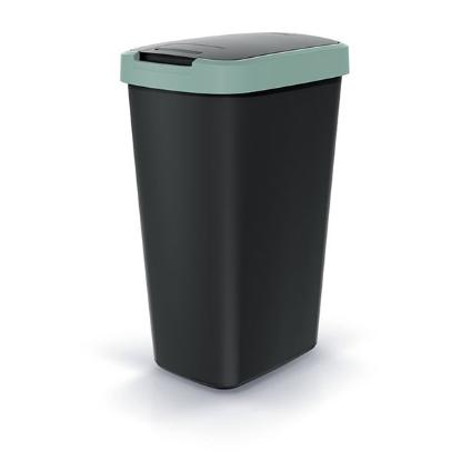 Prekės „Dėžė šiukšlių 45l žalia/juoda Compacta Q Keden“ paveikslėlis
