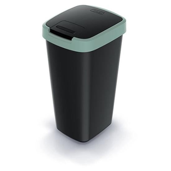 Prekės „Dėžė šiukšlių 25l žalia/juoda Compacta Q Keden“ paveikslėlis