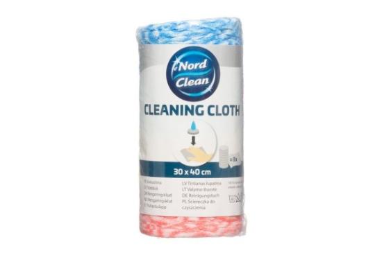 Prekės „Šluostės valymo 8vnt Nord Clean“ paveikslėlis
