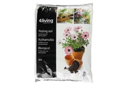 Prekės „Substratas kambarinėms/balkono gėlėms 10l 4Living“ paveikslėlis