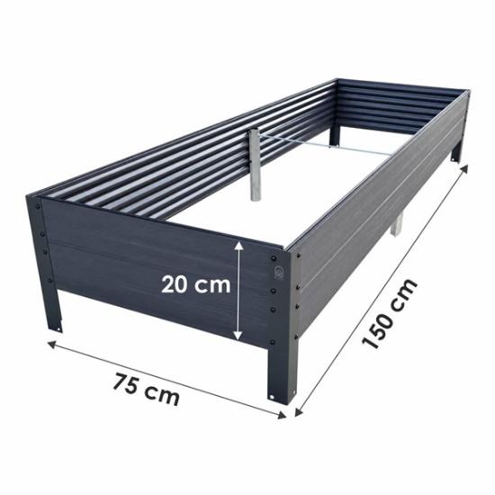 Prekės „Lysvė pakelta  GPPS Woodlook 75X150X20cm“ paveikslėlis