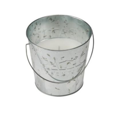 Prekės „Citronelės žvakė kibirėlyje 13×12 cm“ paveikslėlis