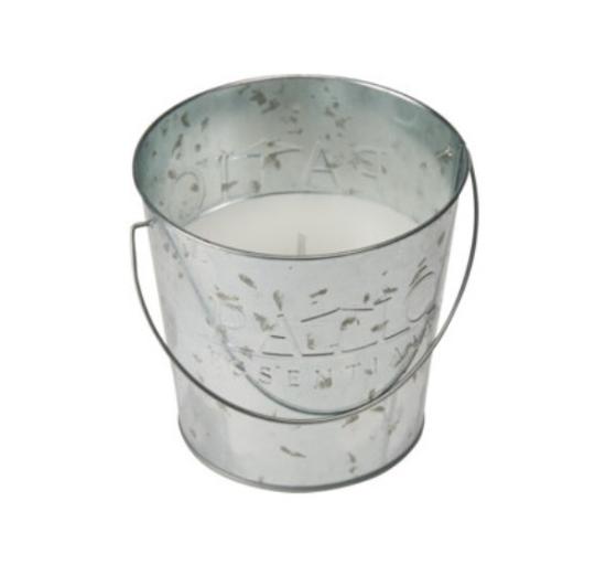 Prekės „Citronelės žvakė kibirėlyje 13×12 cm“ paveikslėlis
