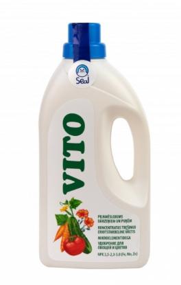 Prekės „VITO kompleksinės trąšos daržovėms ir gėlėms, 1 l“ paveikslėlis