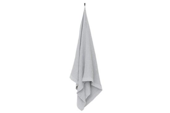 Prekės „Rankšluostis 90x180cm pilka/balta Kenno Rento“ paveikslėlis