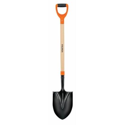 Prekės „Kastuvas smailus D formos rankena 120cmx24cm Truper“ paveikslėlis