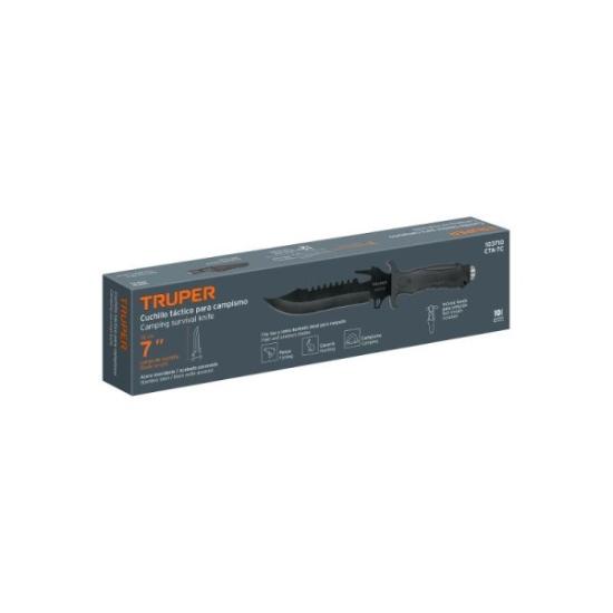 Prekės „Peilis stovyklavimo su dėklu 180-310 mm NP CTA-7C Truper“ paveikslėlis