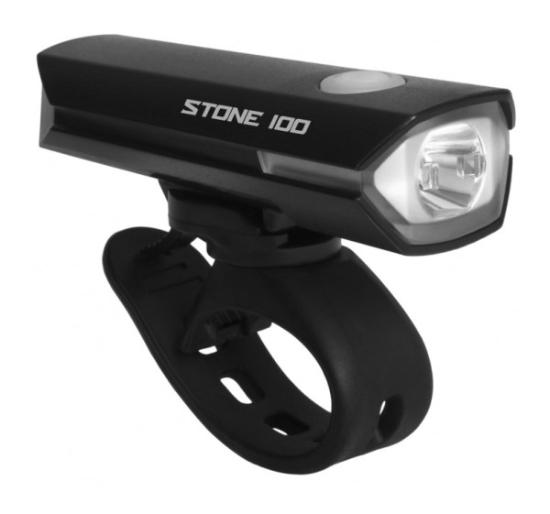 Prekės „Žibintas dviračiui priekinis 100 Lm USB 4Bike“ paveikslėlis