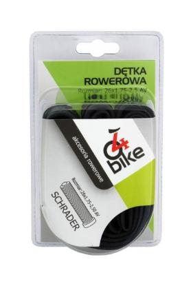 Prekės „Kamera dviračio padangai 26"x1,75-2,5 AV 4Bike“ paveikslėlis