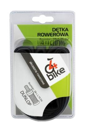 Prekės „Kamera dviračio padangai 28"x1,75 DV 4Bike“ paveikslėlis