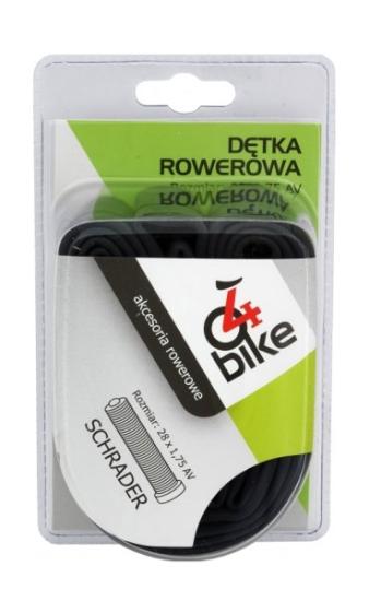Prekės „Kamera dviračio padangai 28"x1,75 AV 4Bike“ paveikslėlis