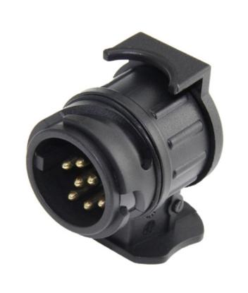 Prekės „Adapteris rozetei automobilio priekabai 12V 13/7 PVC Alburnus“ paveikslėlis