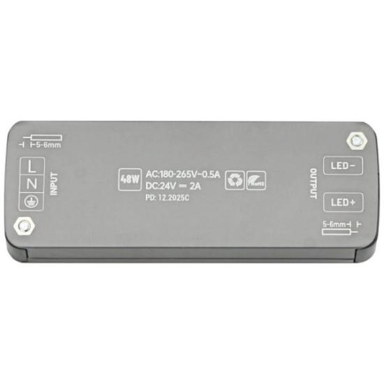 Prekės „Šaltinis maitinimo LED 48W 24V Nano-S Optonica“ paveikslėlis
