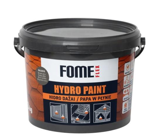 Prekės „Hidroizoliaciniai dažai Fome Flex Hydro Paint, RAL 8019 rudai pilka , 6 kg“ paveikslėlis