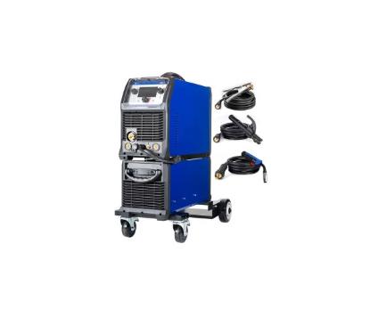 Prekės „Aparatas suvirinimui inverterinis HK MultiGmaw 10-250 A 3 LCD Synergy + kabeliai ir vežimėlis Hanker Electric“ paveikslėlis