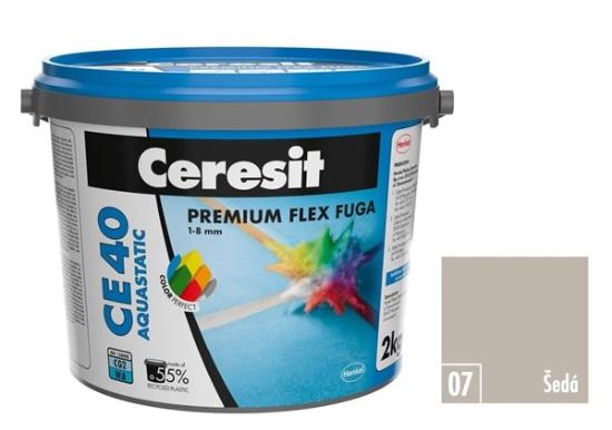 Prekės „CERESIT CE 40-07, 2 kg, GRAY, pilkas glaistas 0-8mm“ paveikslėlis