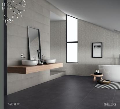 Prekės „Plytelės akmens masės Torchis Nero 29.7x59.7cm Pavigres“ paveikslėlis
