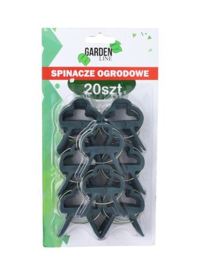 Prekės „Segtukai augalams 6x4,5x0,4cm 20vnt Gardenline“ paveikslėlis