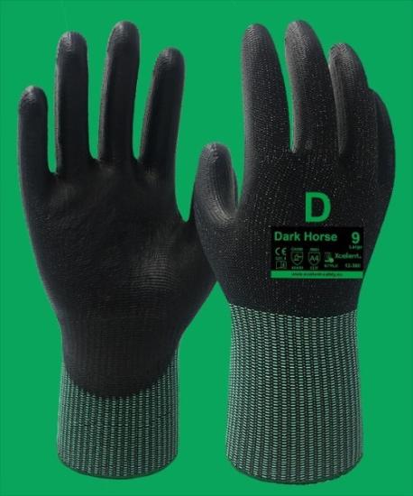 Prekės „Pirštinės 10 dydžio aplietos PU D 10ts Xcellent“ paveikslėlis