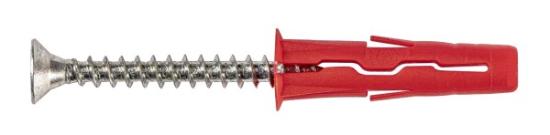 Prekės „Kaištis su medsraigčiu 6x28 mm 10 vnt Uno Rawlplug“ paveikslėlis
