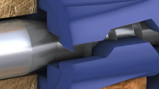 Prekės „Kaištis su medsraigčiu 6x28 mm 10 vnt Uno Rawlplug“ paveikslėlis