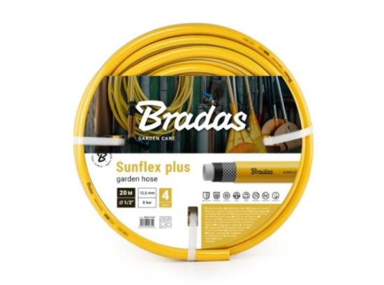 Prekės „Žarna laistymo 20m ½" Sunflex Plus Bradas“ paveikslėlis