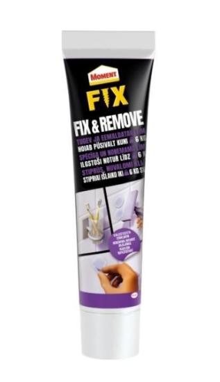Prekės „Klijai nuimami Moment Fix Remove skaidrūs 44g“ paveikslėlis