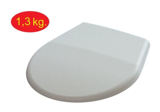 Prekės „Dangtis klozeto Viola baltas Nikiplast“ paveikslėlis