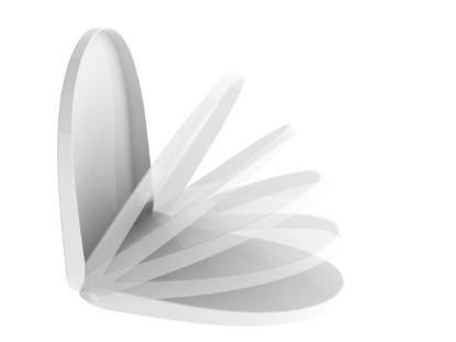 Prekės „Dangtis klozeto Iris soft/close baltas Nikiplast“ paveikslėlis