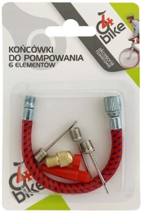 Prekės „Antgaliai pompai dviračiui 6 vnt 4Bike“ paveikslėlis