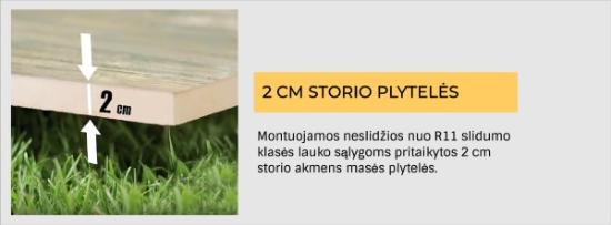 Prekės „Plytelės akmens masės 2 cm storio ANTIKO 2.0 CREAM MATT 59,3x59,3 cm“ paveikslėlis